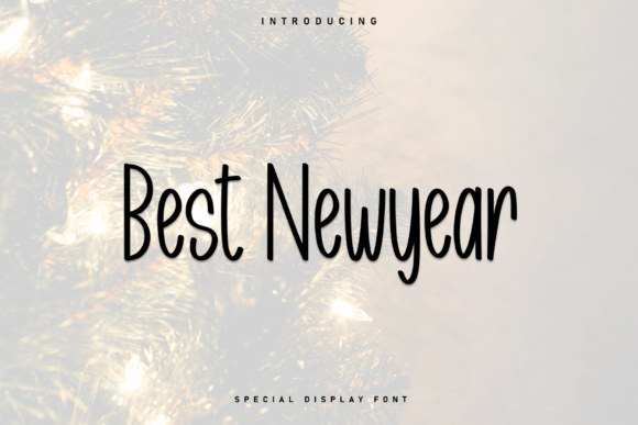 Best Newyear: A Warm, Handwritten Font for Hero Headlines & Brand Moments
