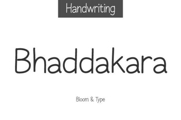 Bhaddakara: A Warm, Modern Script Font for Small Business Brands