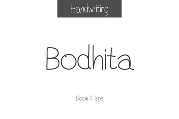 Bodhita: A Handwritten Font That Makes Your Campaign Feel Human