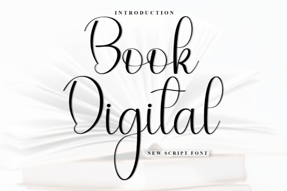 Book Digital: A Festive Typeface That Lifts Your Brand