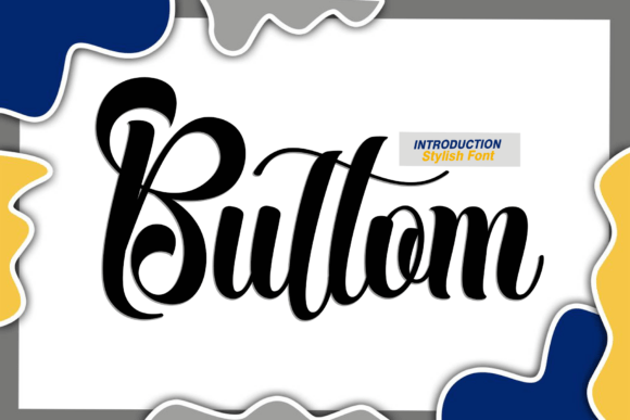 Buttom Handwritten Font for Crafters & Sellers