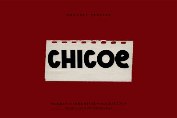Chicoe: A Warm, Readable Handwritten Font for Digital Design