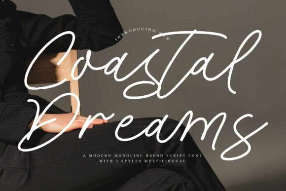 Coastal Dreams: A Modern Script Font That Feels Human