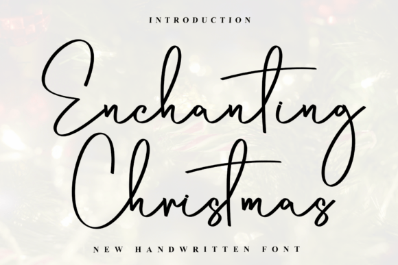 Enchanting Christmas Font: A Strategic Script for Holiday Campaigns