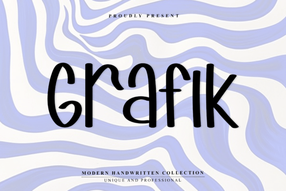 Grafik: A Warm, Handmade Script Font for Small Business Branding