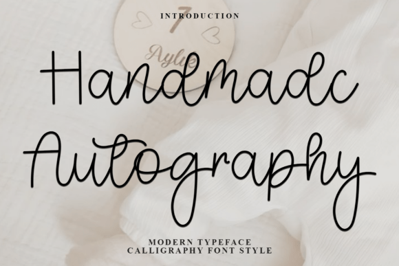 Handmade Autography: A Festive Script Font That Lifts Your Brand