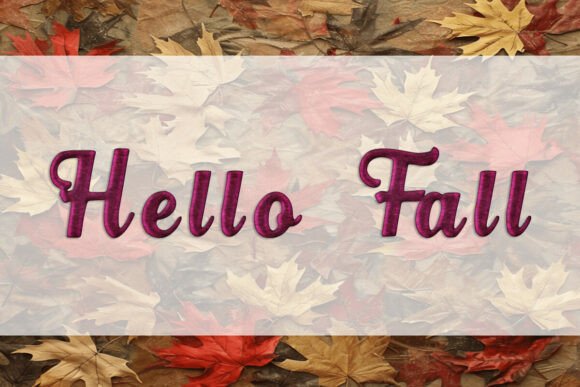 Hello Fall Font: A Warm, Polished Touch for Your Brand