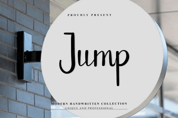 Jump: A Handwritten Font That Makes Your Message Instantly Warmer