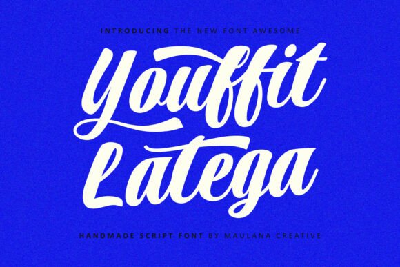 Latega Youffit: A Confident Script Font for Modern Web Brands
