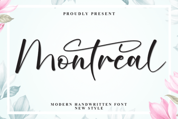 Montreal: A Premium Script Font for Polished Branding