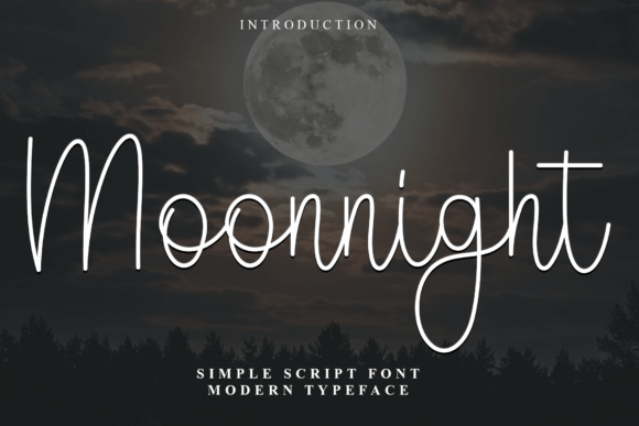 Moonnight: A Soft, Distinctive Script Font for Thoughtful Branding