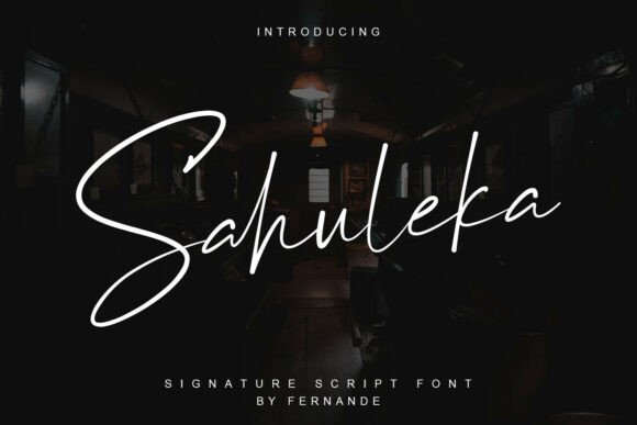 Sahuleka: A Refined Script Typeface for Scroll-Stopping Brand Content