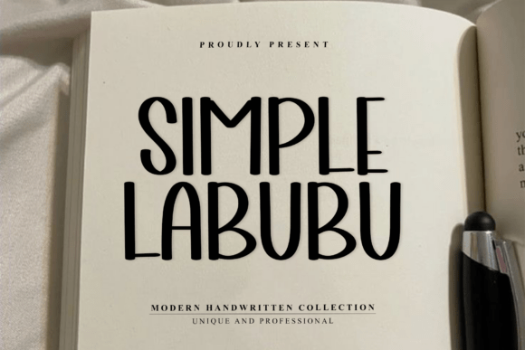 Simple Labubu: A Warm, Handwritten Font That Feels Like Real People