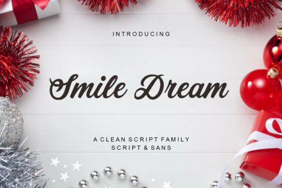 Smile Dream: A Stylish Script Font for Modern Web Design