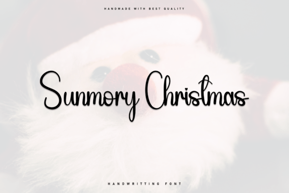 Sunmory Christmas: A Stylish Script Font for Handmade Holiday Magic