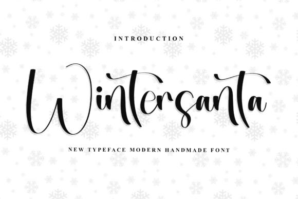Wintersanta: A Script Font That Earns Its Place